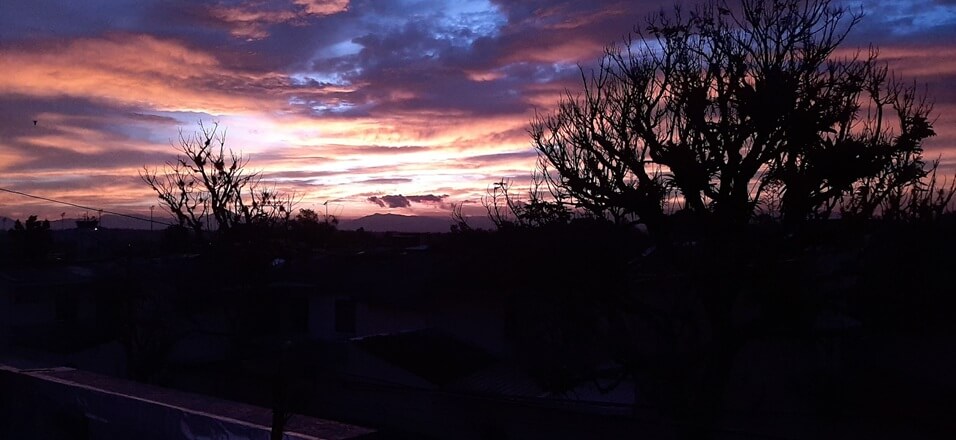 Atardecer en Popayán